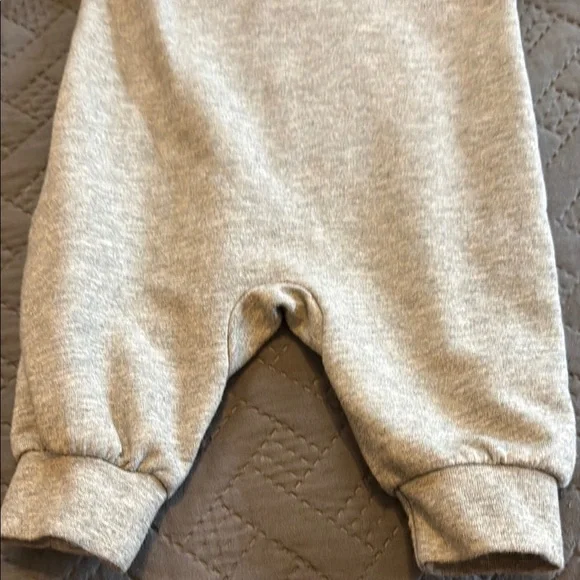 Nike Gray Baby One Piece Zip Up - Picture 7 of 8